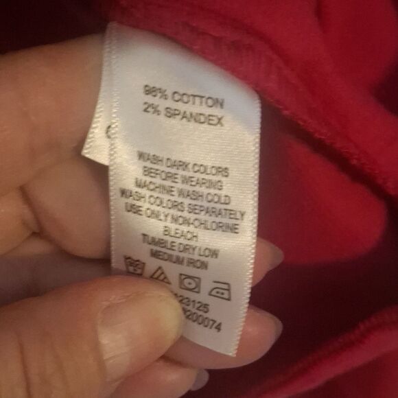 Metrostyle Vibrant Red Corduroy Jacket size 10 tall - Picture 3 of 6